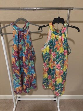 Halter dresses TWO, LARGE